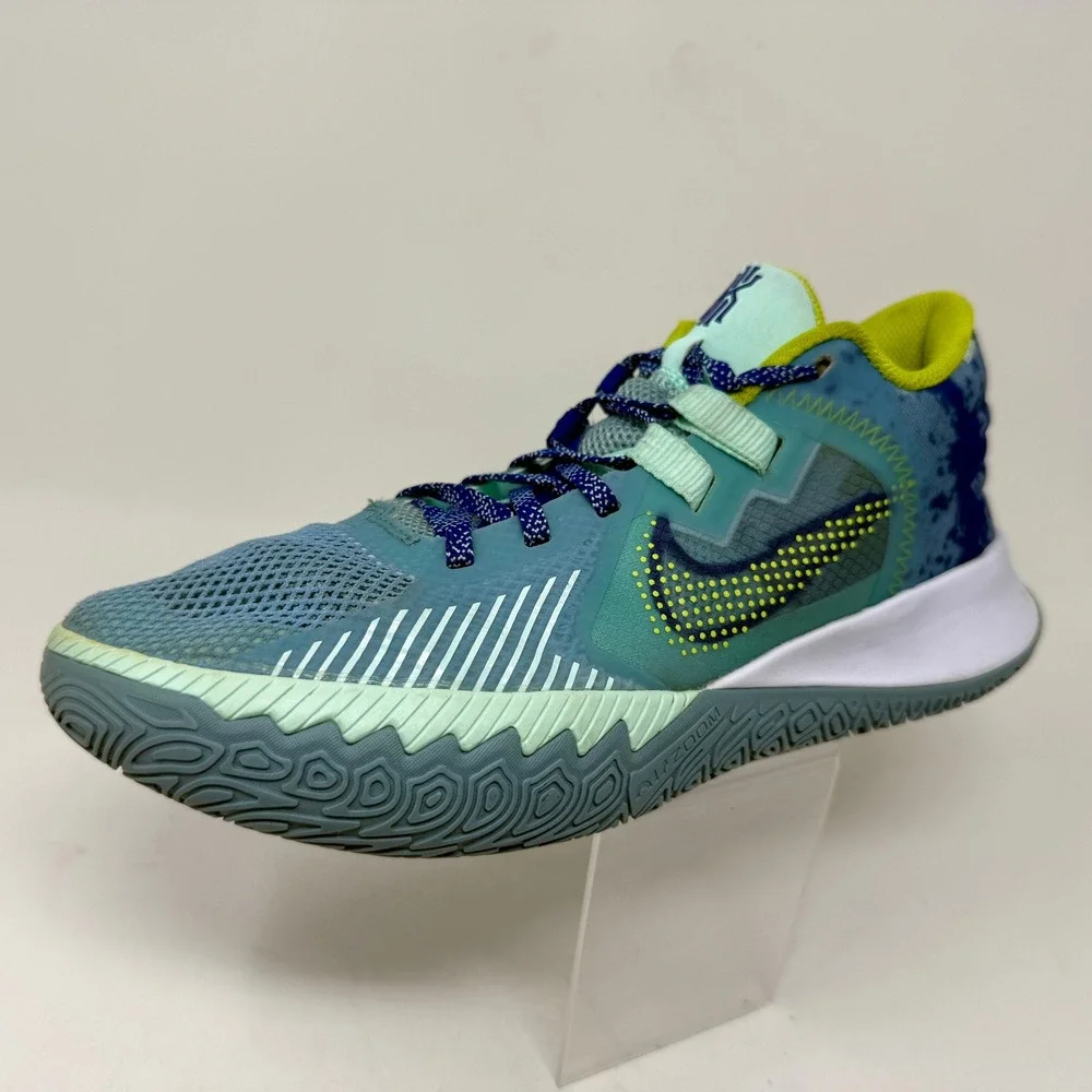 Nike Kyrie Flytrap 4 Mens Sz 8 - 8 1/2 Basketball Shoes Blue Green CT1972-400